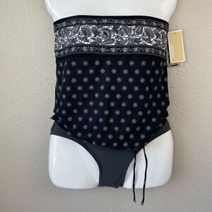 NWT MICHAEL Michael Kors Tankini and Matching Bottoms Sizes XS or M